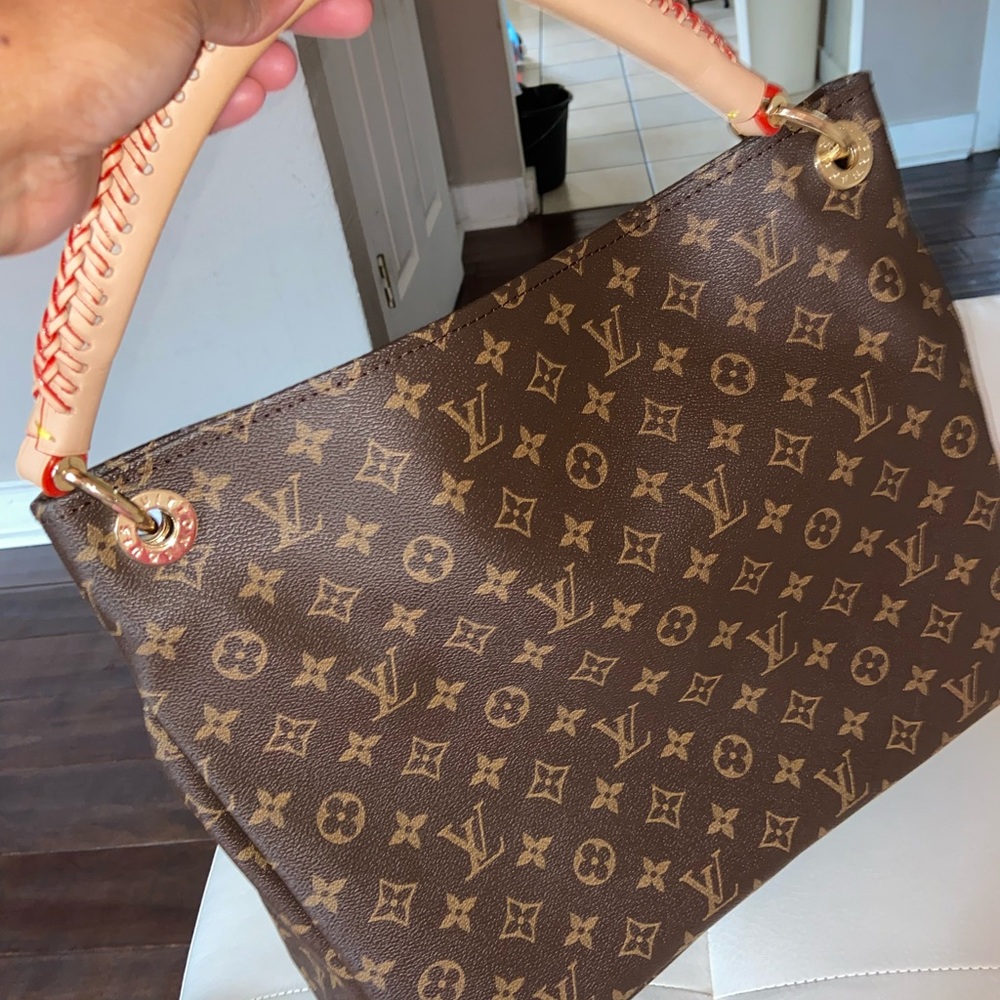 LV monogram hobo bag and wallet set